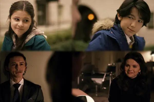 A collage of Mabel and Tim Kono as childhood friends and adults, highlighting their shared past and present.